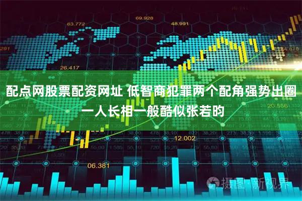配点网股票配资网址 低智商犯罪两个配角强势出圈 一人长相一般酷似张若昀